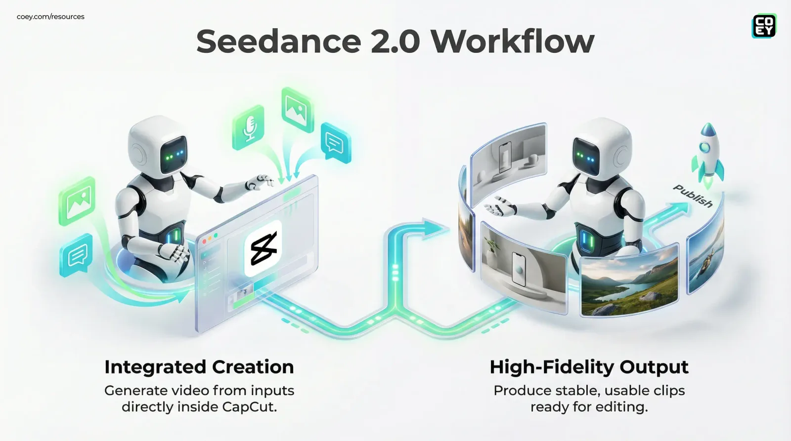 ByteDance Rolls Out Seedance 2.0 AI Video in CapCut - COEY Resources