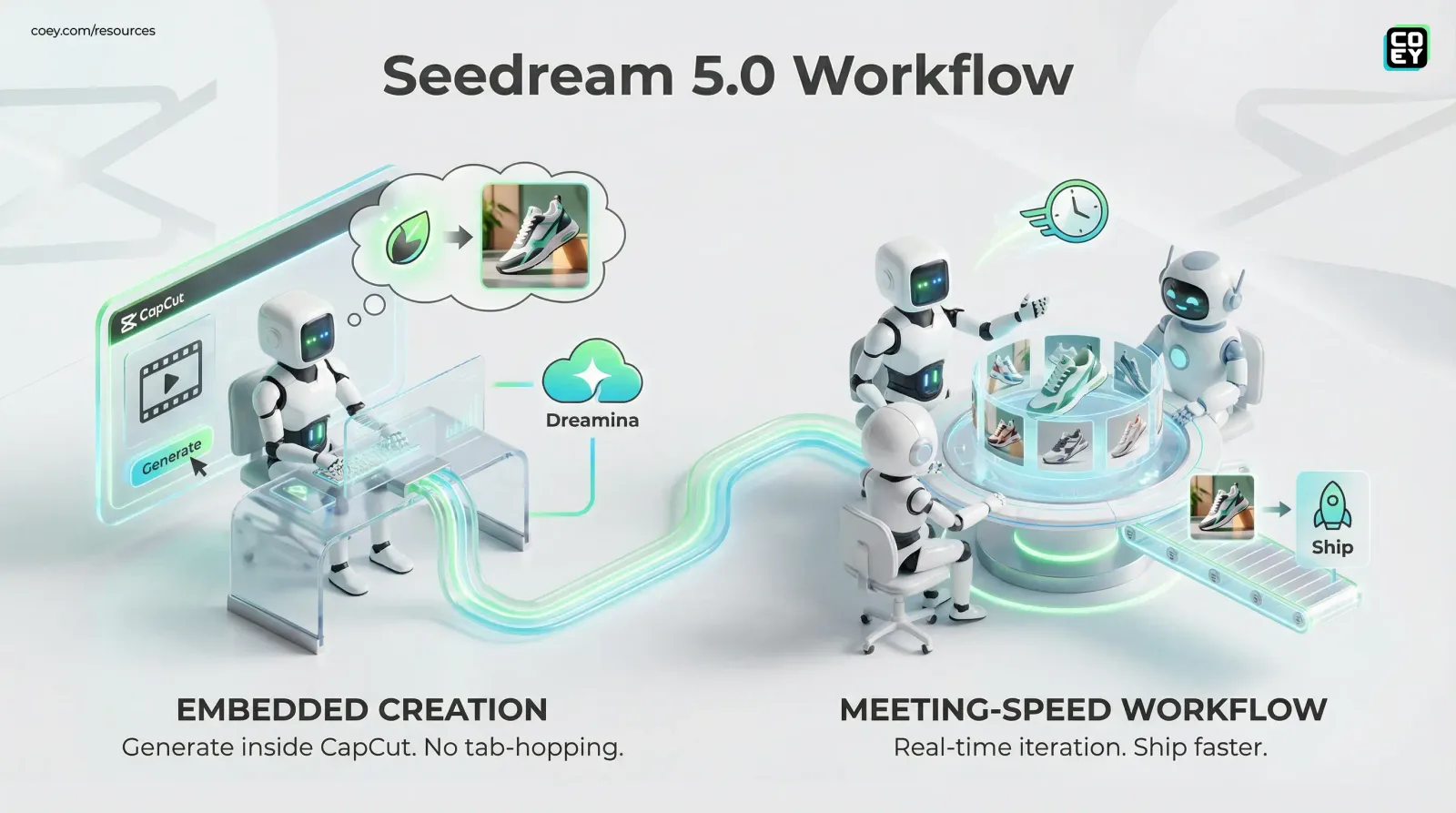 ByteDance’s Seedream 5.0 Lands in Dreamina + CapCut Web - Fast, Photoreal, and (Mostly) Not Yet Automatable - COEY Resources