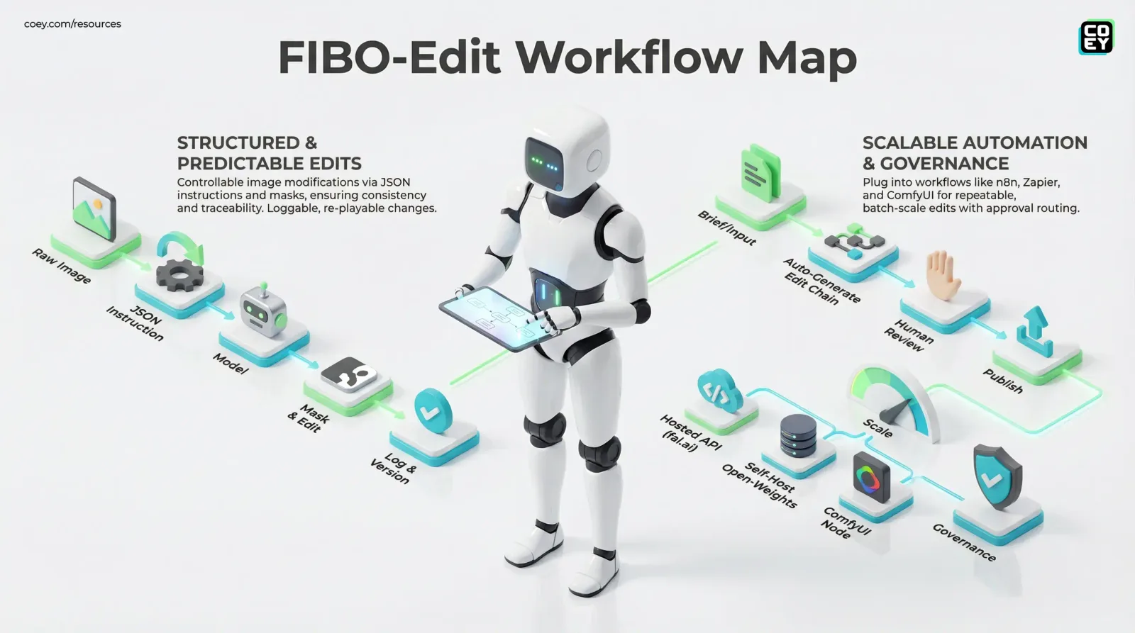 BRIA AI Launches FIBO-Edit: Open-Source Image Editing That Finally Behaves - COEY Resources
