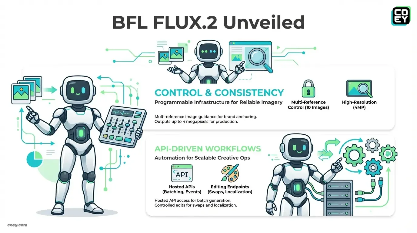 Black Forest Labs Unveils FLUX.2: A More Controllable, More Automatable Image Model (Finally) COEY CO-Bot