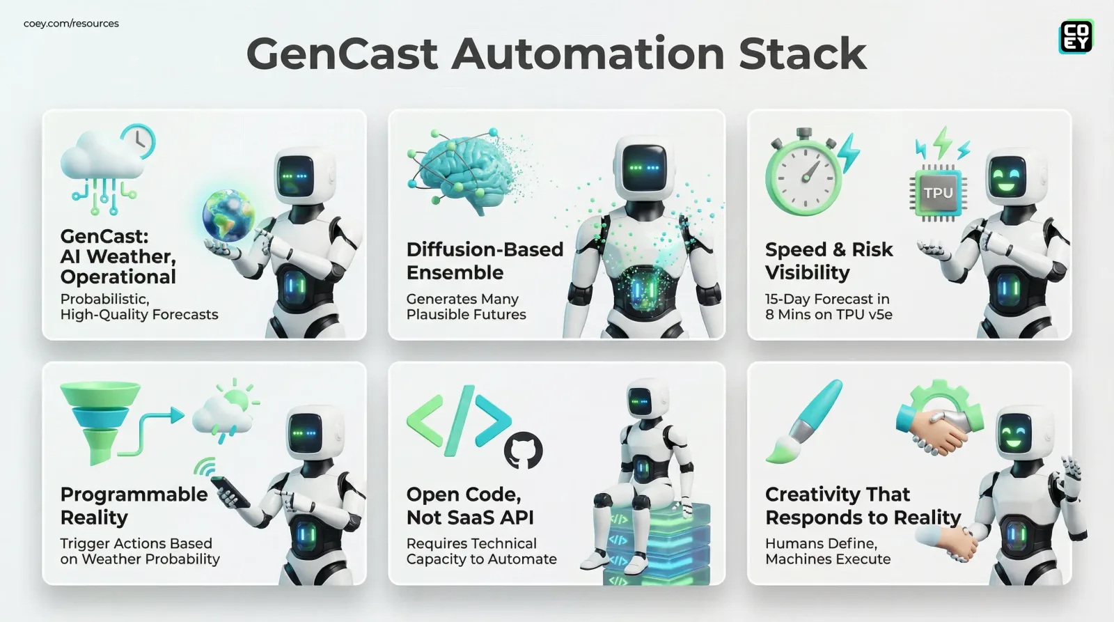 Google DeepMind’s GenCast makes AI weather forecasting feel… operational - COEY Resources