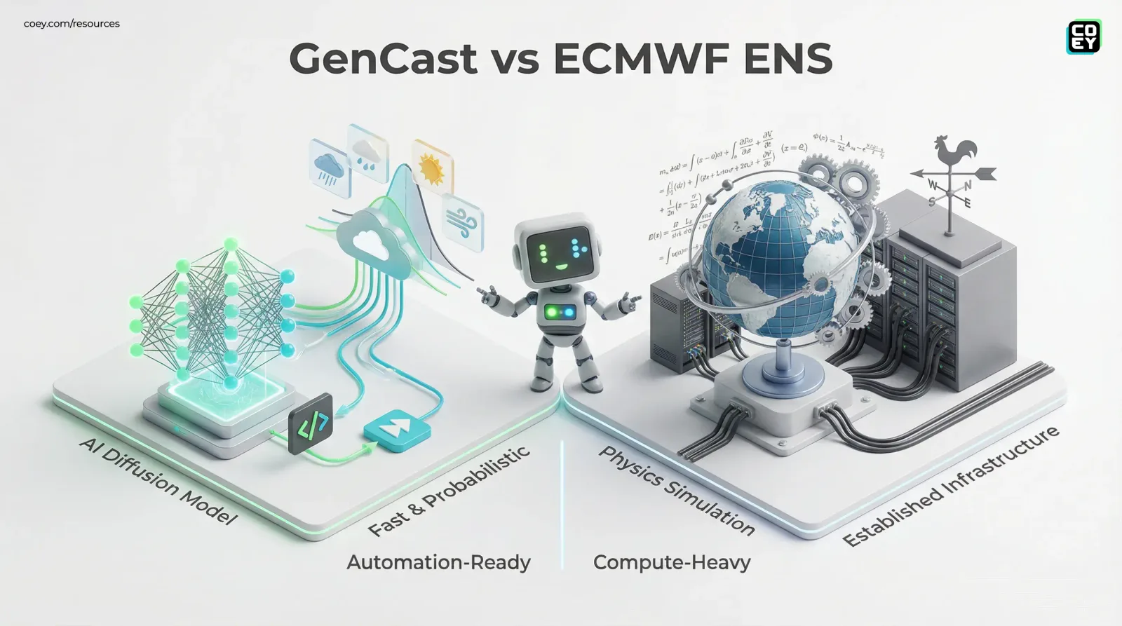 Google DeepMind’s GenCast makes AI weather forecasting feel… operational - COEY Resources