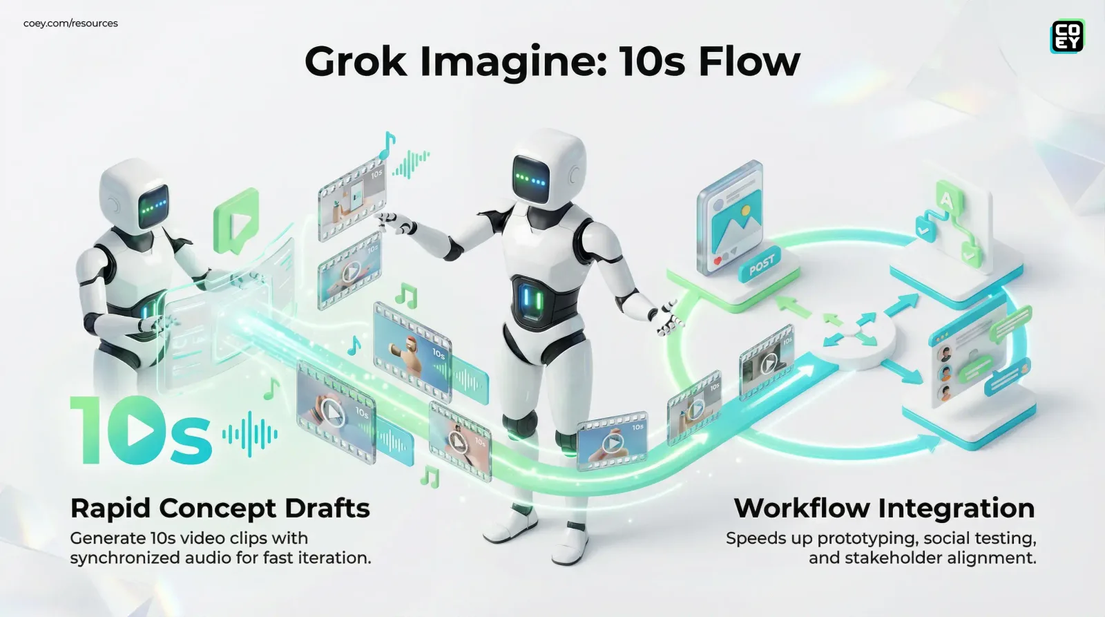 Grok “Imagine” Now Generates 10-Second Videos (With Audio) - and That’s a Big Workflow Signal - COEY Resources