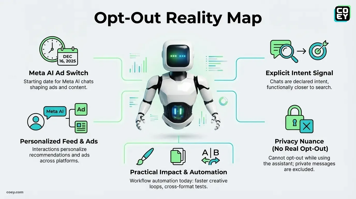 Meta AI Chats Now Shape Ads on Facebook & Instagram (and You Can’t Really Opt Out)
