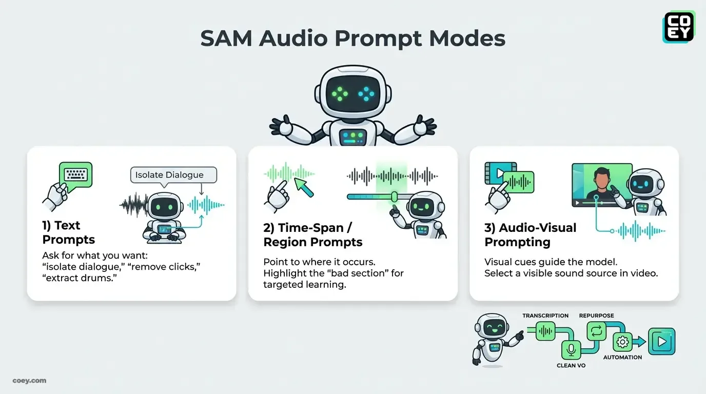 Meta’s SAM Audio Makes Sound “Promptable” - and That’s a Big Deal for Automated Editing