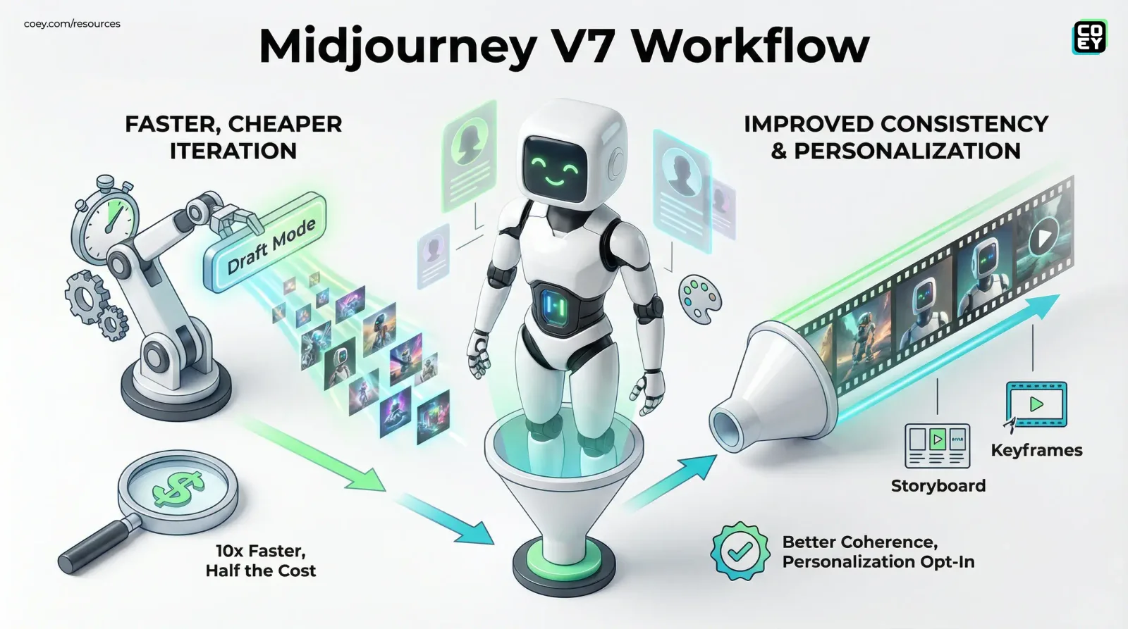 Midjourney V7 Makes Image Gen Feel Less Like Gambling - COEY Resources