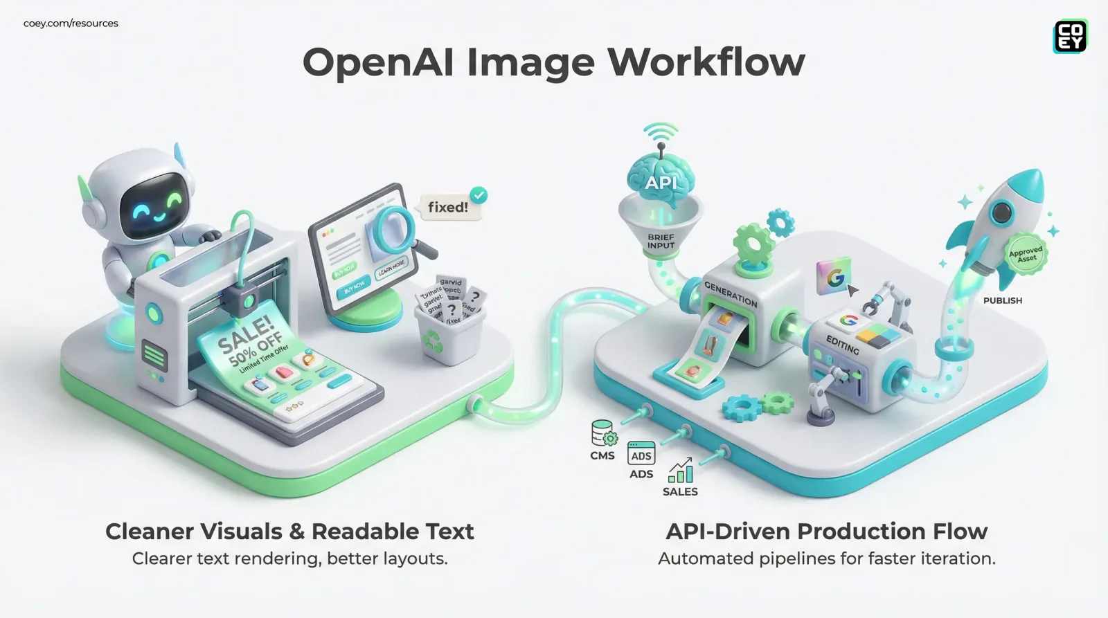 OpenAI’s Image Model Grows Up: Better Text, Real API, Real Workflow Potential - COEY Resources