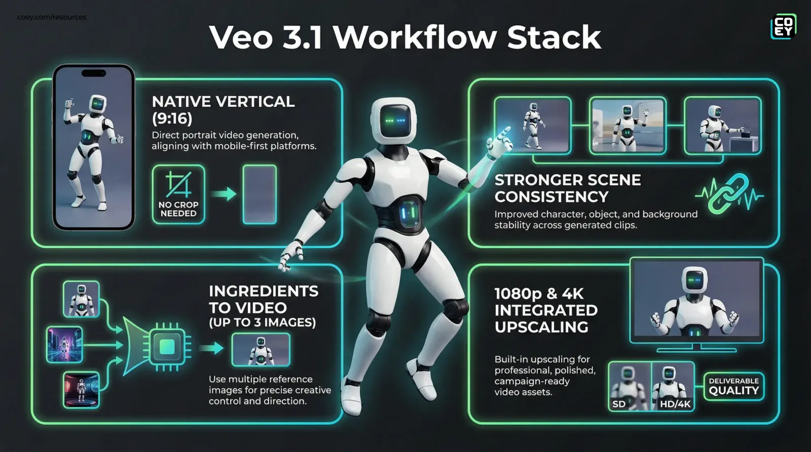 Google DeepMind’s Veo 3.1 Goes Vertical (For Real This Time) - COEY Resources