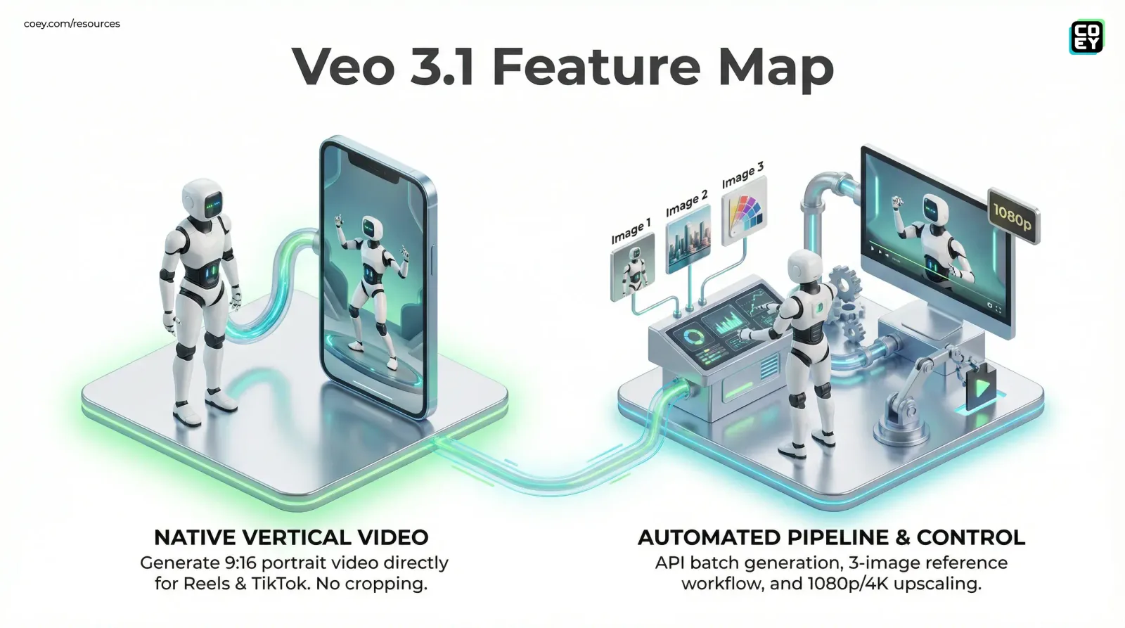 Google DeepMind’s Veo 3.1 Goes Vertical (For Real This Time) - COEY Resources