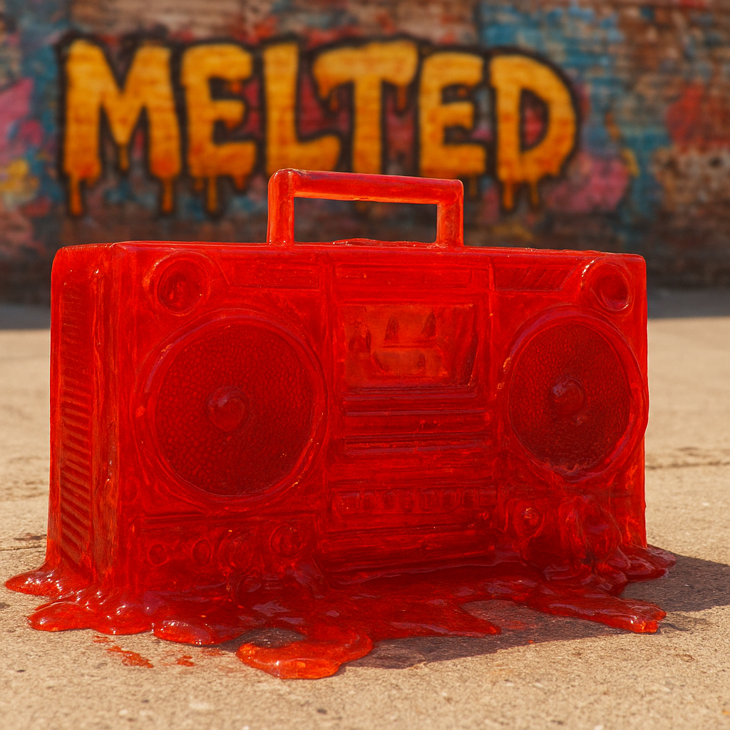 Melting Boombox : GPT Image 1 I2I