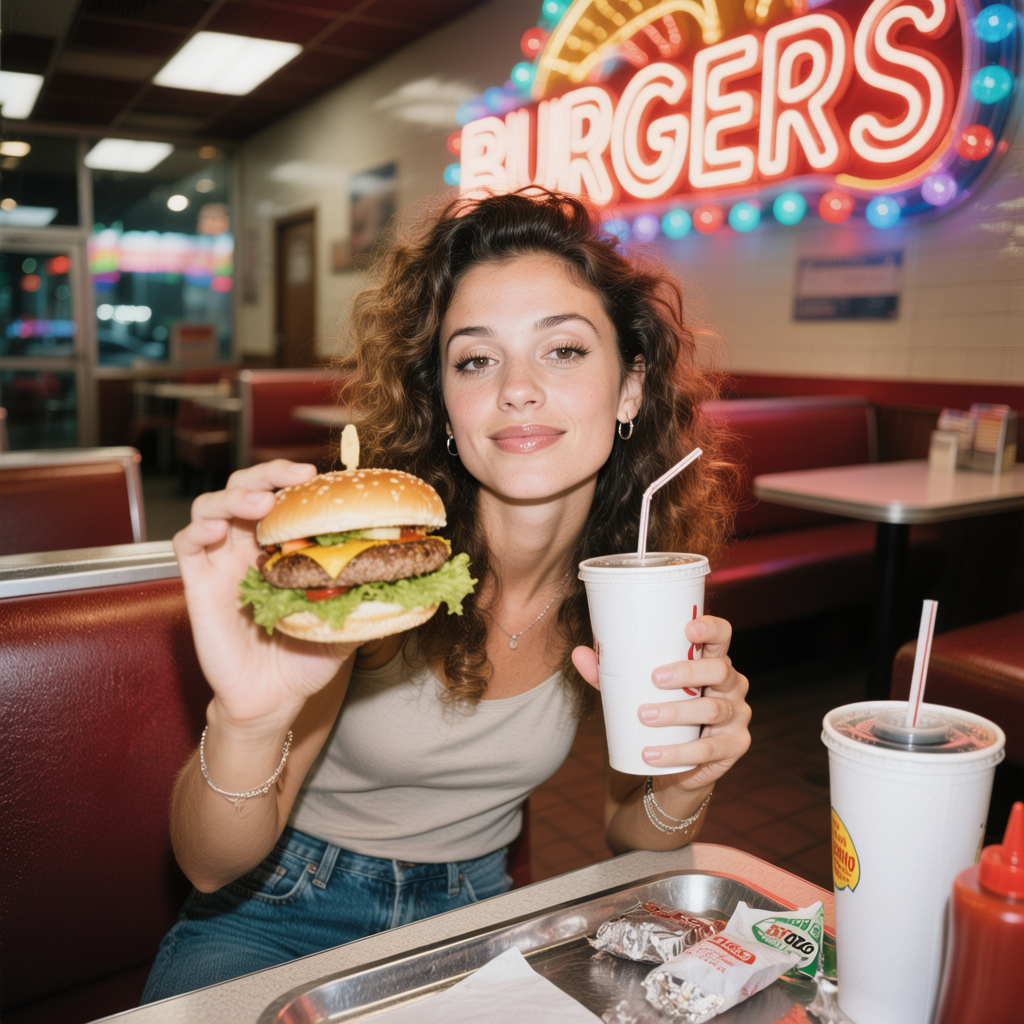 Burger Time : Hunyuan V3 T2I