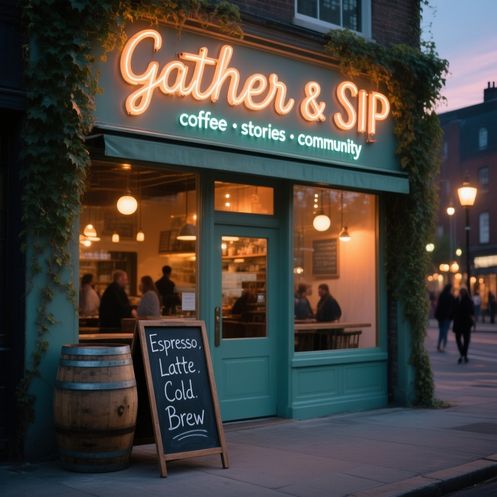 Gather & Sip : Qwen T2I Gather & Sip : Qwen T2I