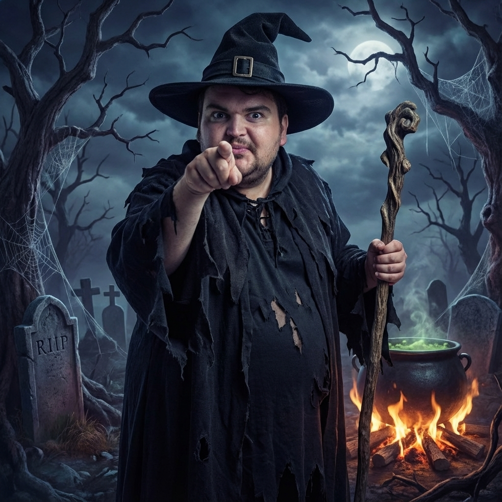 Man To Witch : Nano Banana Pro I2I