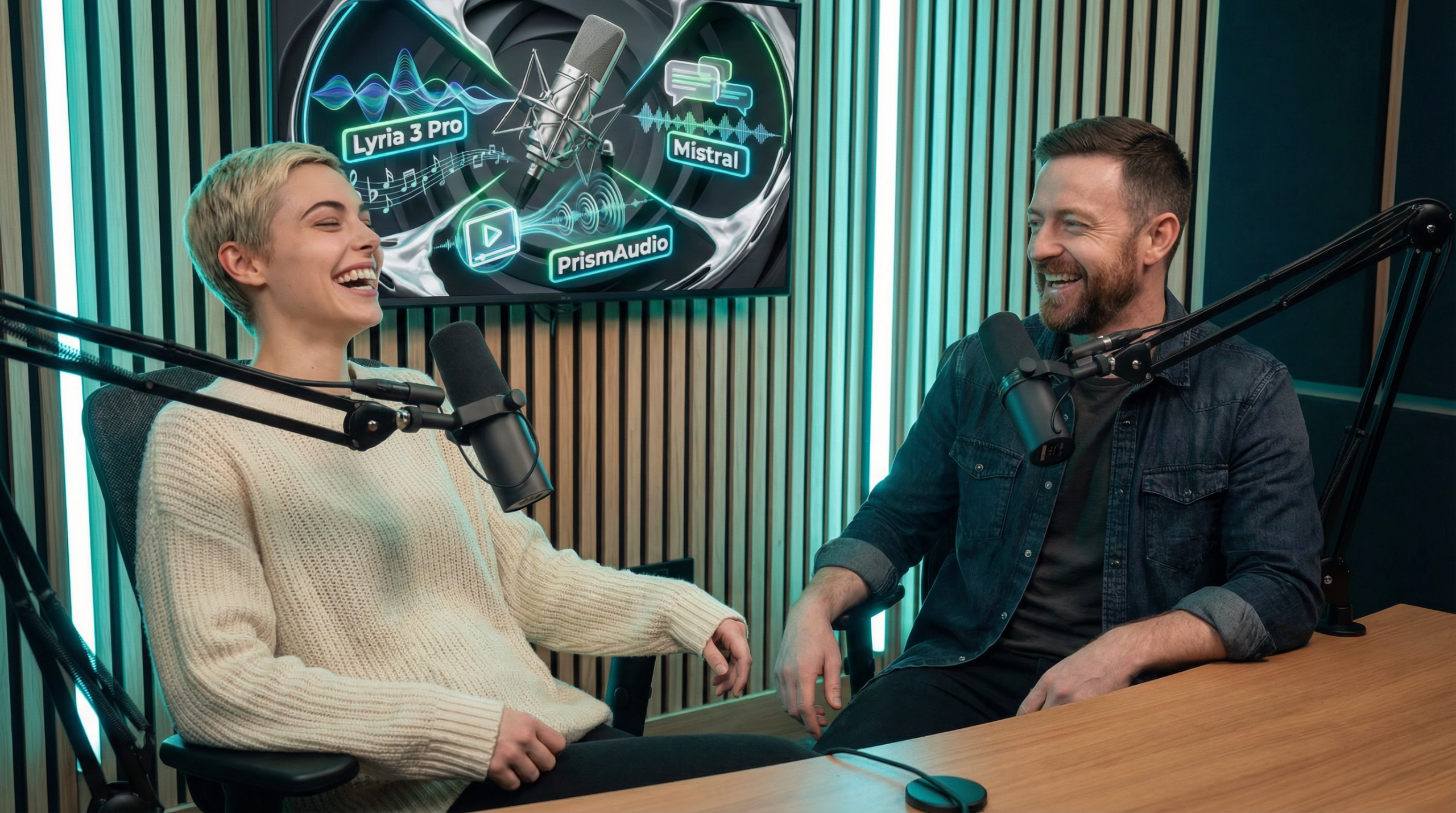 Open Mic Night: Lyria, PrismAudio, and Mistral