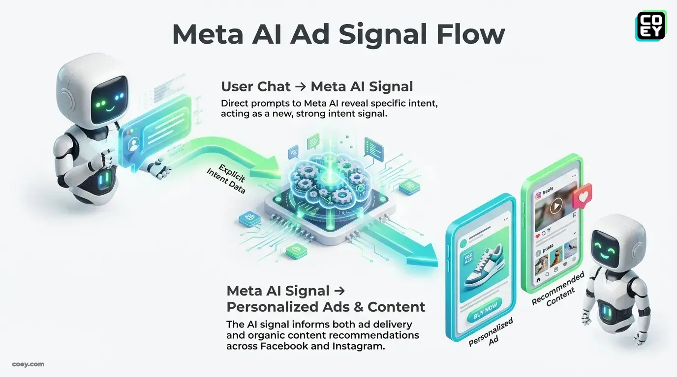 Meta AI Chats Now Shape Ads on Facebook & Instagram (and You Can’t Really Opt Out) COEY CO-Bot