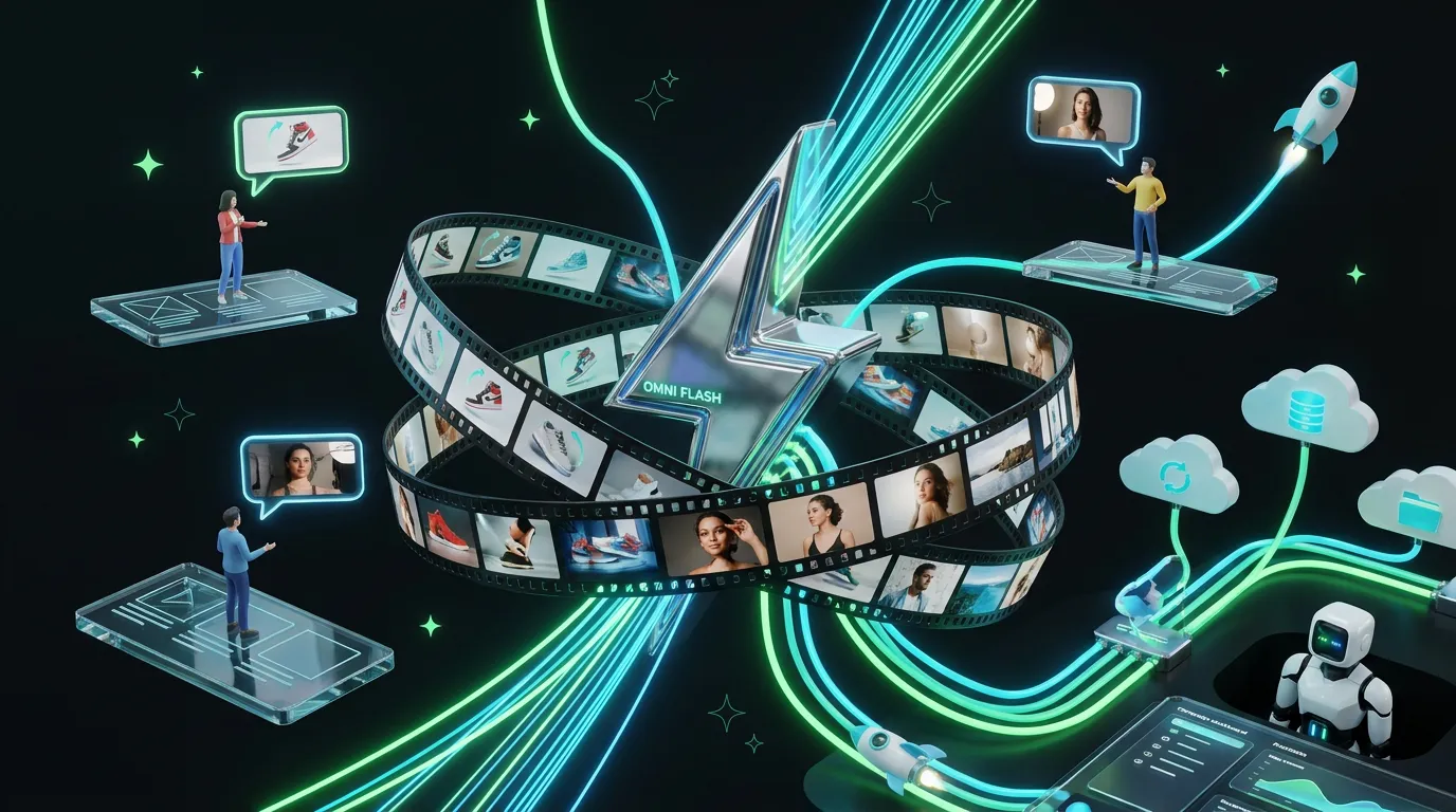 Gemini-Omni-Flash-Workflow-Video Google Gemini Omni Flash powers orbiting video workflows through conversational edits, APIs, and creative directors